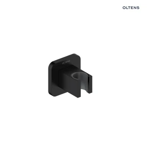 Oltens Hald uchwyt prysznicowy punktowy czarny mat 37403300