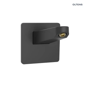 Oltens Krafta uchwyt deszczownicy czarny mat 39403300