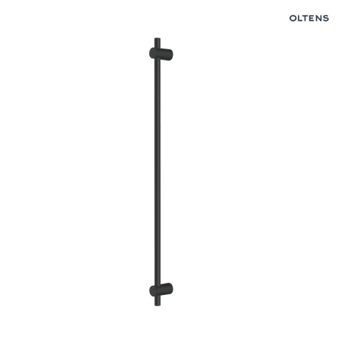 Oltens Alling drążek prysznicowy 90 cm czarny mat 37301300