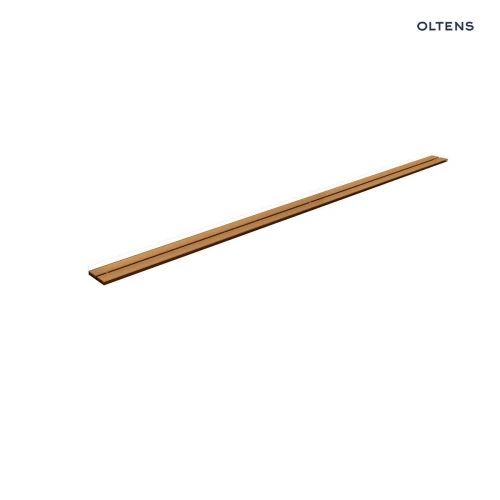 Oltens Langan Slim 60 maskownica odpływu prysznicowego liniowego miedź połysk/miedź szczotkowana 30017610