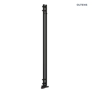 Oltens Stang grzejnik łazienkowy 180x9,5 cm czarny mat 55010300