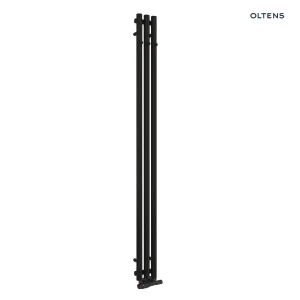 Oltens Stang grzejnik łazienkowy 180x15 cm czarny mat 55011300