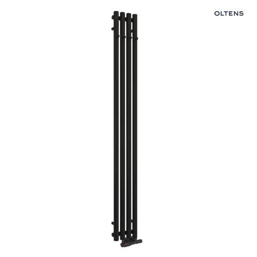 Oltens Stang grzejnik łazienkowy 180x20,5 cm czarny mat 55012300