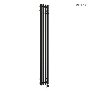 Oltens Stang (e) grzejnik łazienkowy 180x20,5 cm elektryczny czarny mat 55112300