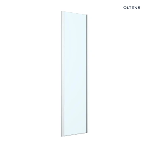 Oltens Breda ścianka prysznicowa 80 cm boczna chrom/szkło przezroczyste 22104100