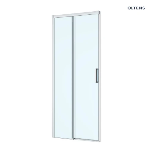 Oltens Breda drzwi prysznicowe 100 cm chrom/szkło przezroczyste 21213100