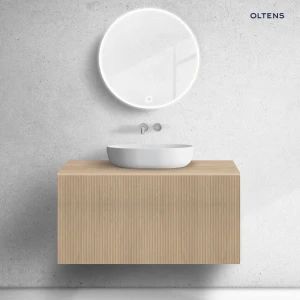 Oltens Lun szafka podumywalkowa 100 cm dąb ryflowana 60029060