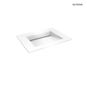 Oltens Stila umywalka 60x45 cm meblowa LavaForm biały połysk 40200000