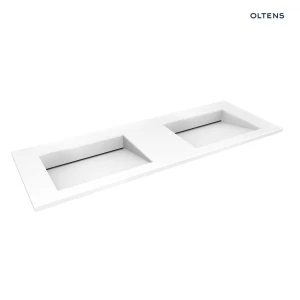 Oltens Stila umywalka 140x45 cm meblowa LavaForm biały połysk 40206000