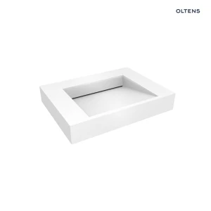 Oltens Stila umywalka 60x45 cm ścienna LavaForm biały połysk 40000000