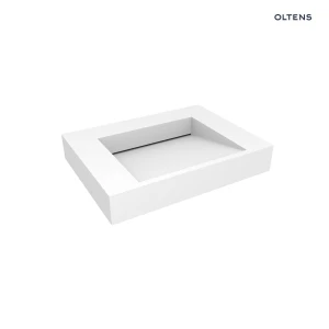 Oltens Stila umywalka 60x45 cm ścienna LavaForm biały mat 40000900