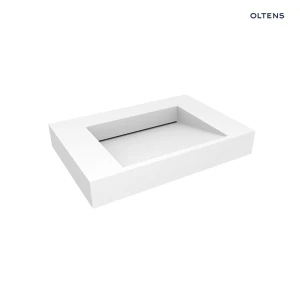Oltens Stila umywalka 80x45 cm ścienna LavaForm biały mat 40001900
