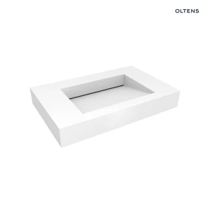 Oltens Stila umywalka 90x45 cm ścienna LavaForm biały mat 40002900