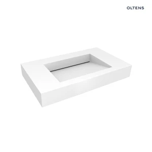 Oltens Stila umywalka 100x45 cm ścienna LavaForm biały mat 40003900