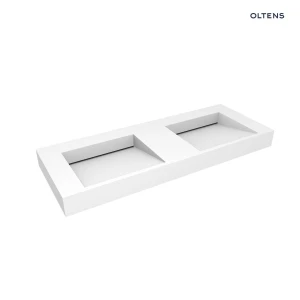 Oltens Stila umywalka 120x45 cm ścienna LavaForm biały mat 40004900