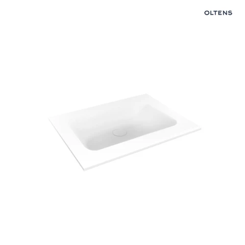 Oltens Kalla umywalka 60,2x46 cm meblowa LavaForm biały połysk 40209000