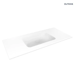 Oltens Kalla umywalka 100,2x46 cm meblowa LavaForm biały połysk 40211000