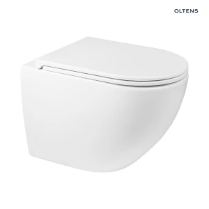 Oltens Hamnes OneForm Stille PureRim miska WC wisząca biały połysk 42052000