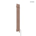 Oltens Stang (e) grzejnik elektryczny 150x20,5 cm miedź szczotkowana 55120610
