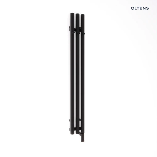 Oltens Stang (e) grzejnik łazienkowy 120x15 cm czarny mat 55131300