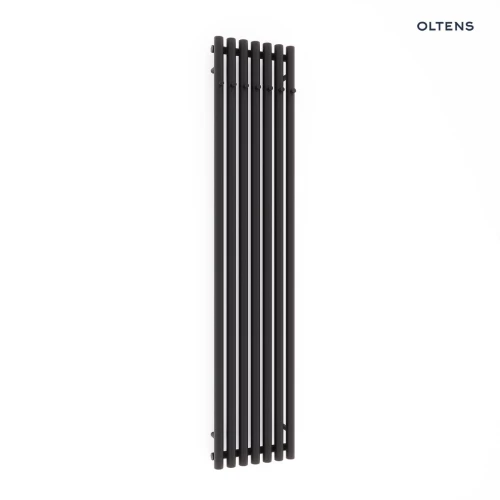 Oltens Stang grzejnik łazienkowy 180x37 cm czarny mat 55029300